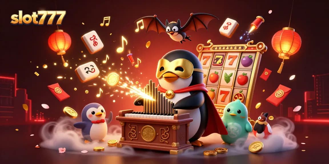 Experience exciting gameplay with slot777, featuring golden coins, vibrant symbols, and dynamic elements in action.