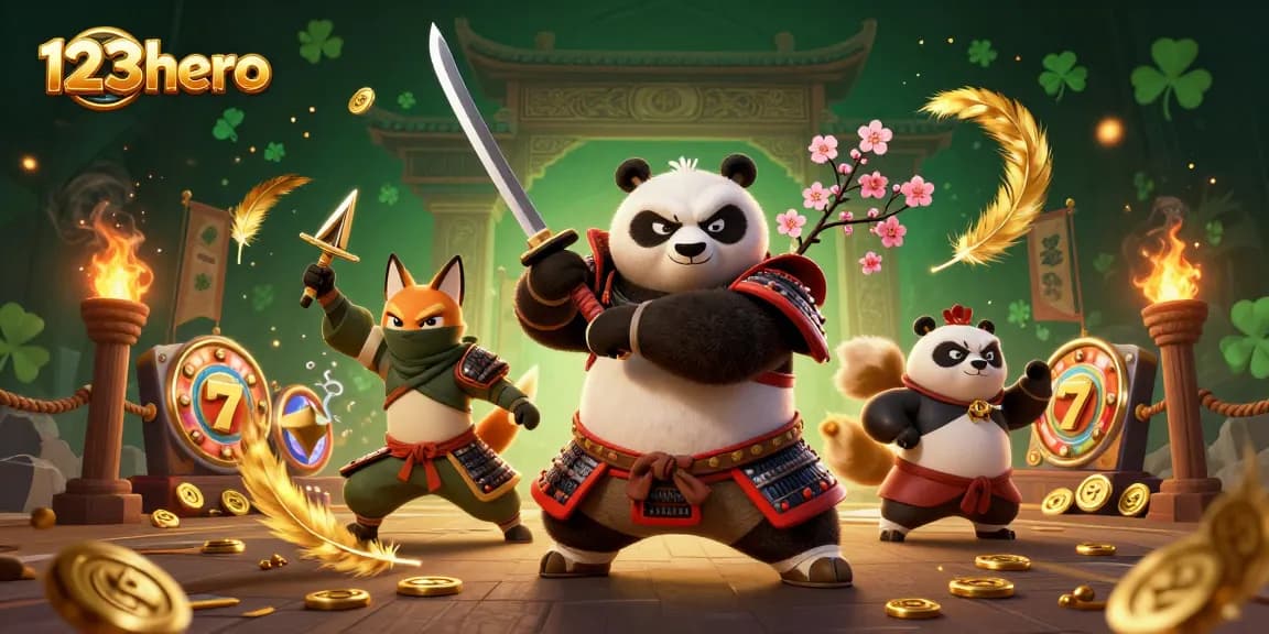 Experience thrilling gameplay with 123hero's vibrant casino scene featuring dynamic characters and rich elements.