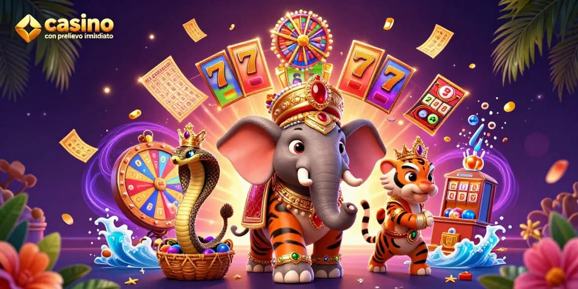 Vinci al casino con prelievo immediato con la magia di giocate rapide e premi istantanei.
