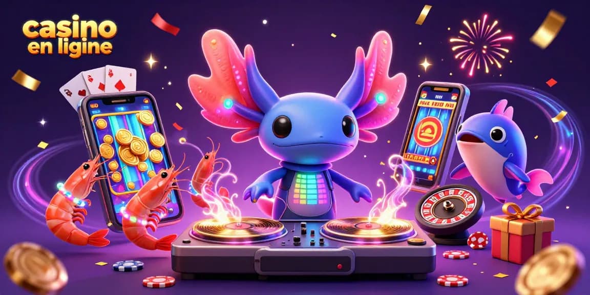 Casino en ligne : apporte des gains dans un univers festif avec une ambiance colorée.