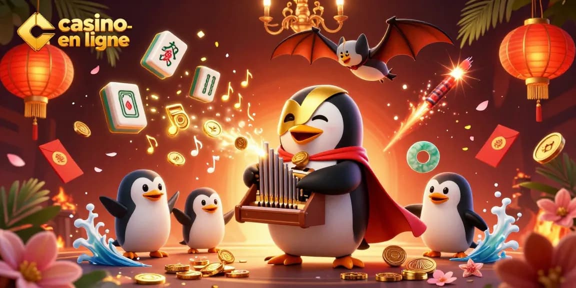 Jouez au casino en ligne avec des scènes dynamiques de jeux et de jackpots captivants.