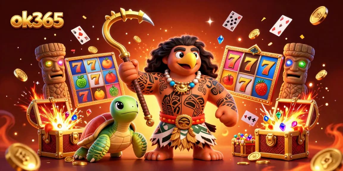 Play exciting slot games with ok365 and win big with vibrant characters and elements!
