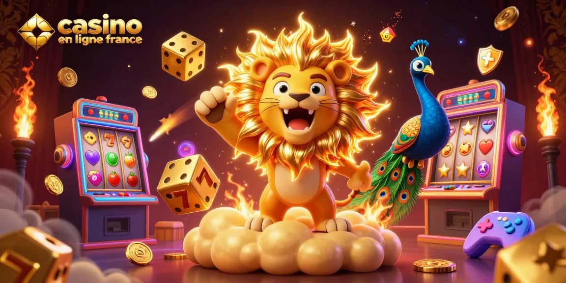 Plongez dans l'univers captivant du casino en ligne France avec notre illustration riche en émotions et en stratégie.