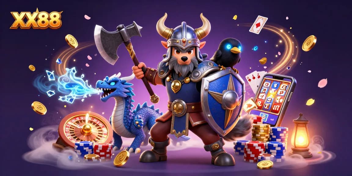Experience the vibrant world of XX88 casino with immersive characters and rich gameplay elements.