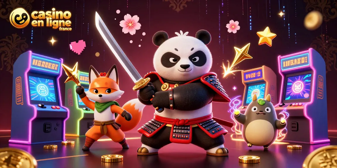 Illustrez l'univers captivant du casino en ligne France avec une aventure dynamique.
