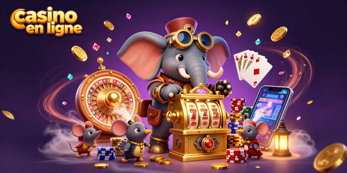 Réveillez votre passion pour le casino en ligne avec cette scène dynamique et colorée.