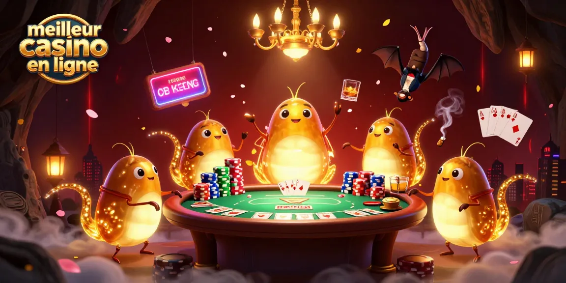 Illuminez votre expérience au meilleur casino en ligne avec des lucioles au casino souterrain.