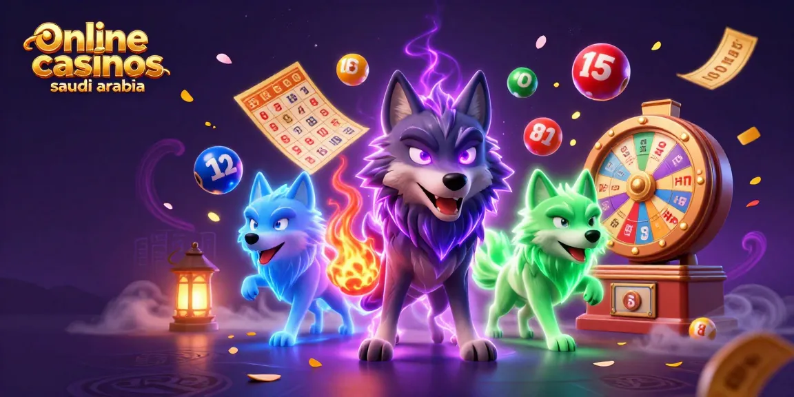 Engaging illustration of online casinos in Saudi Arabia featuring characters and dynamic gaming elements.