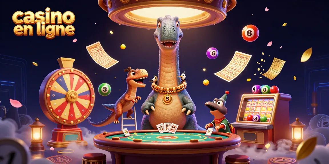 Jouez dans un casino en ligne avec des personnages 3D captivants et des jeux dynamiques.