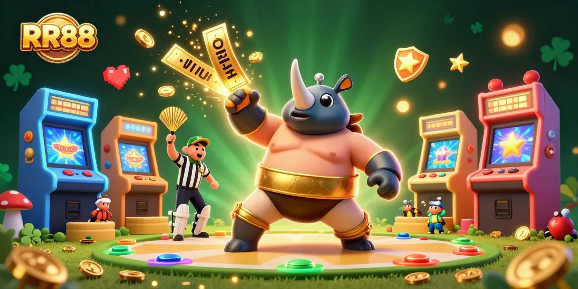 Experience thrilling jackpots at RR88 with colorful gaming elements and a dynamic atmosphere.