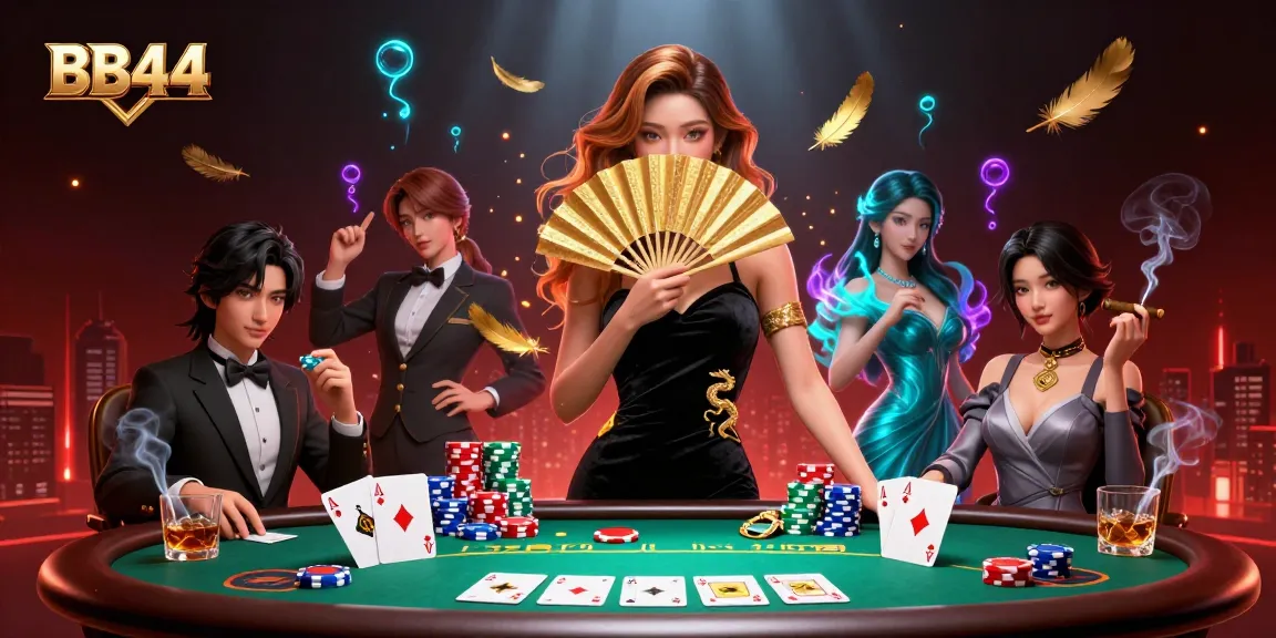Engage with BB44's vibrant live casino environment showcasing stunning gameplay elements and captivating ambiance.