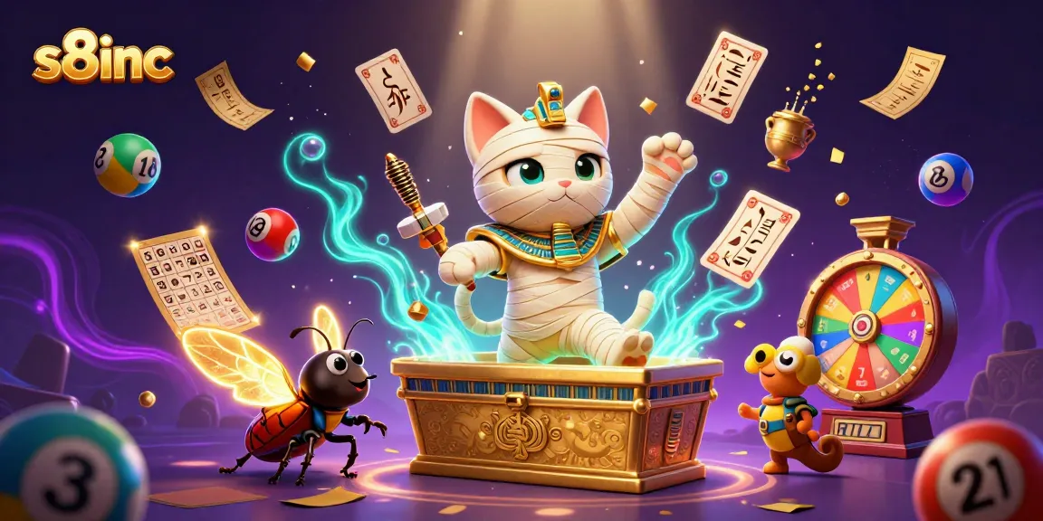 Experience thrilling gambling with s8inc in a vibrant casino scene filled with action.