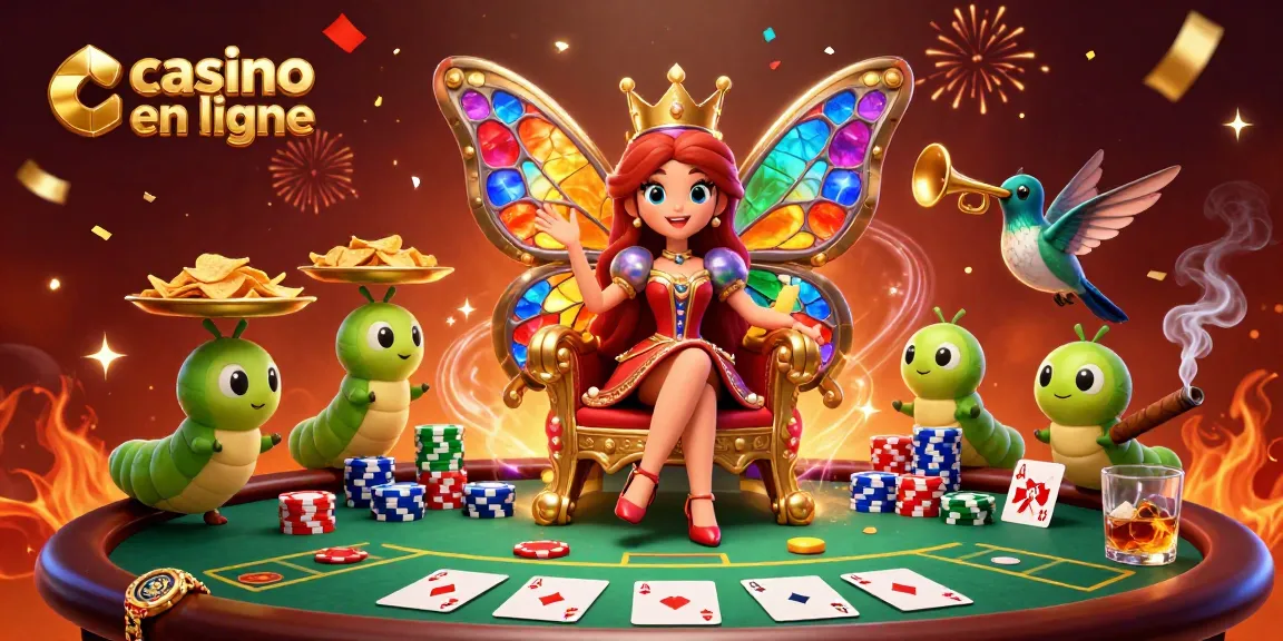 Jouez à des jeux captivants dans un casino en ligne avec des éléments de poker riches et dynamiques.