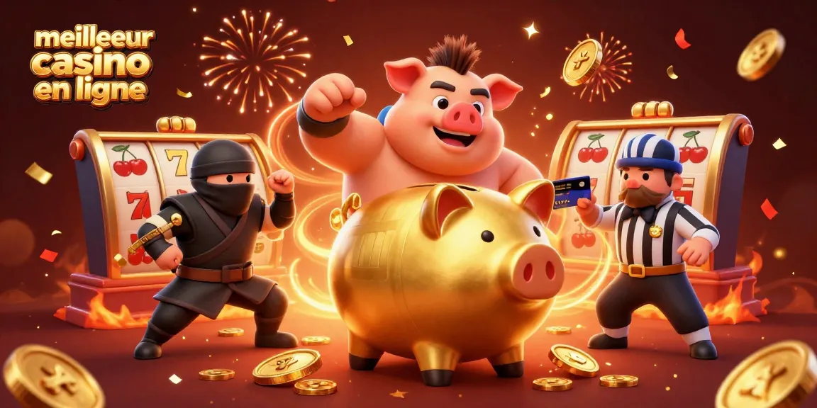 Jouez en toute confiance aux machines à sous dans le meilleur casino en ligne avec un héros amusant.