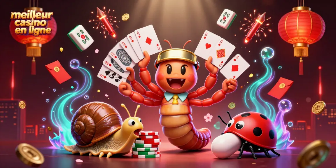 Jouez au meilleur casino en ligne et gagnez avec l'ambiance de notre illustration à thème dynamique.