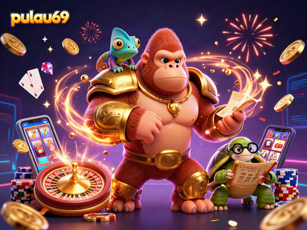 Experience pulau69 excitement with vibrant casino characters and dynamic gaming elements.