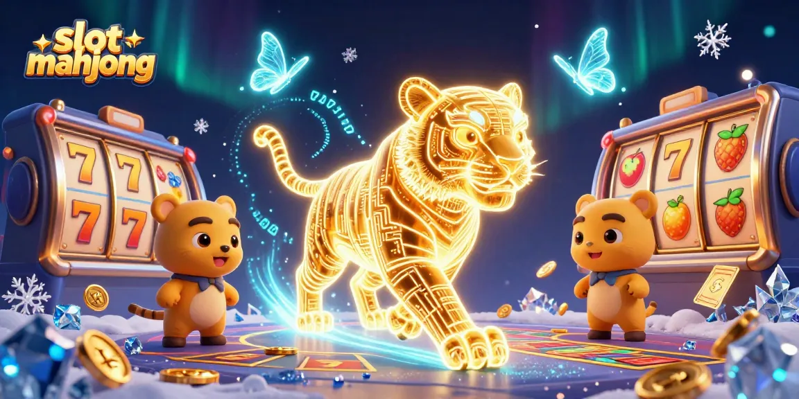 Experience slot mahjong thrills with vibrant 3D casino atmosphere and captivating graphics.