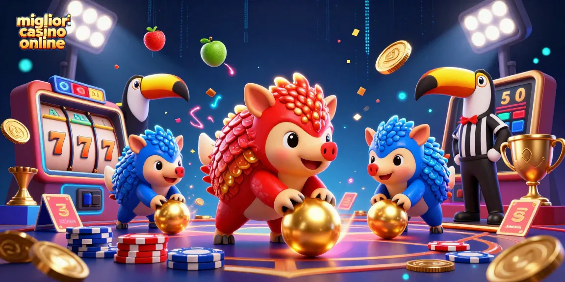 Scopri i migliori casino online con pangolini rivali che giocano tra slot e premi scintillanti.