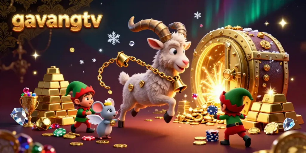 Catch thrilling gaming action with gavangtv as a Krampus goat leads a holiday horror casino.