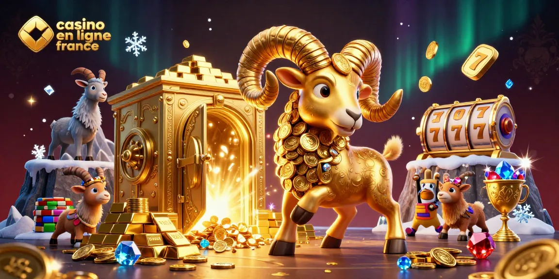 Visualiser des joueurs animés dans un casino en ligne en France avec des gains en or.
