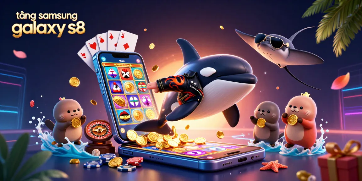 Play exciting casino games and win golden coins with tặng samsung galaxy s8 illustrative characters!
