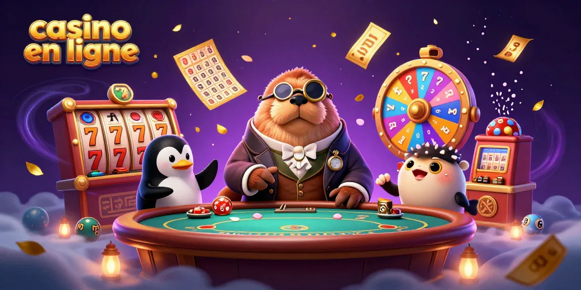 Casino en ligne : parties de poker sous-marines avec personnages rigolos