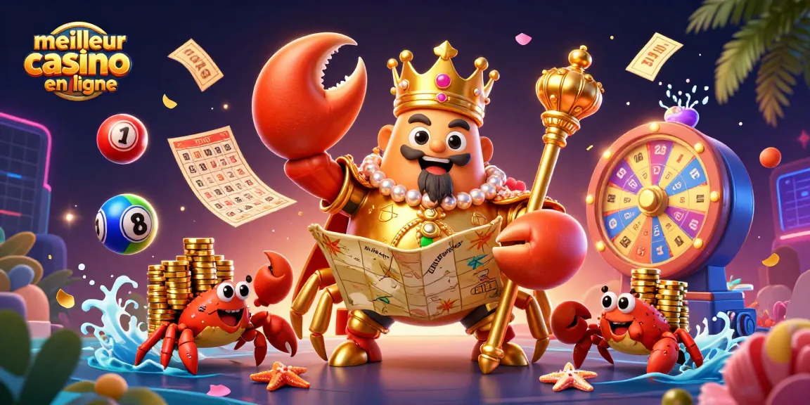 Découvrez le meilleur casino en ligne avec des personnages animés et des éléments de jeu colorés.