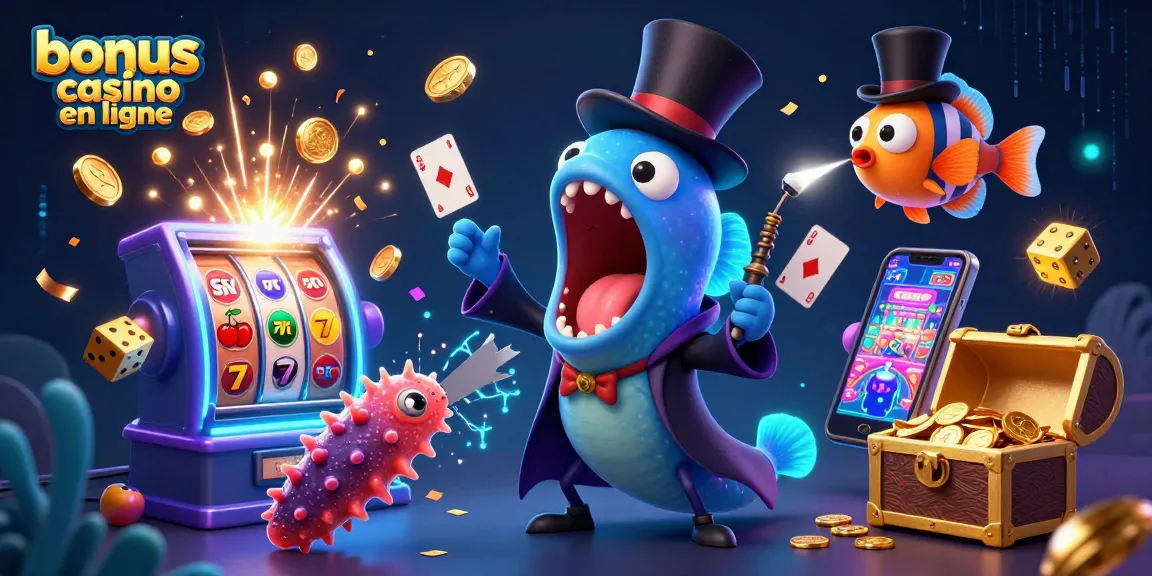 Profitez des bonus casino en ligne avec des jackpots explosifs et un spectacle magique sous la mer.