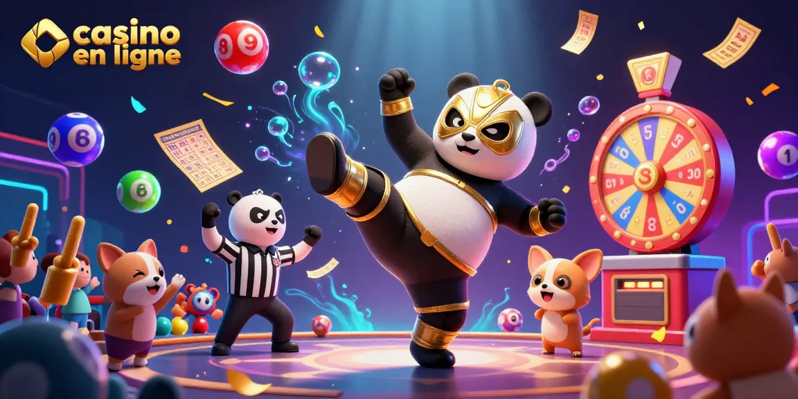 Jouez à des jeux de casino en ligne avec notre illustration animée captivante