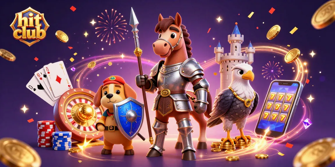 Experience the thrill at hit club casino with dynamic game elements and vibrant characters.