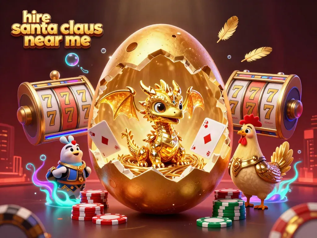 Experience the festive charm as you hire Santa Claus near me for holiday events amid a rich casino scene.