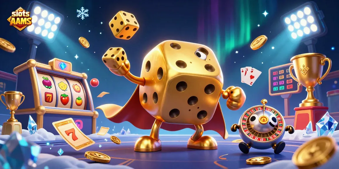 Scopri le slot non AAMS nei casinò online con un golem di dadi e simboli avvincenti.