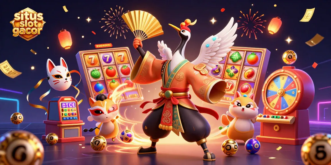Spin vibrant slot reels and witness the magic of situs slot gacor with colorful gameplay elements.