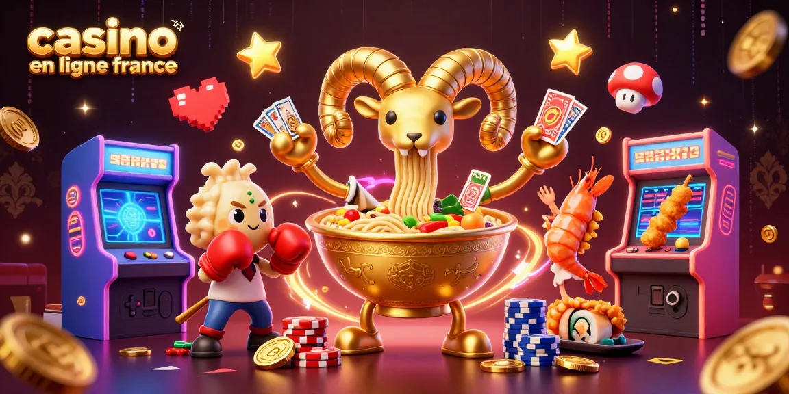 Profitez d'un casino en ligne France avec une scène animée de personnages fantastiques jouant aux cartes.