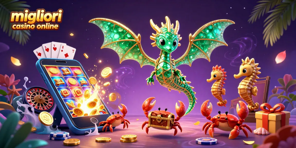 Migliori casino online: esplora l'universo delle slot e dei giochi con tesori e cripto