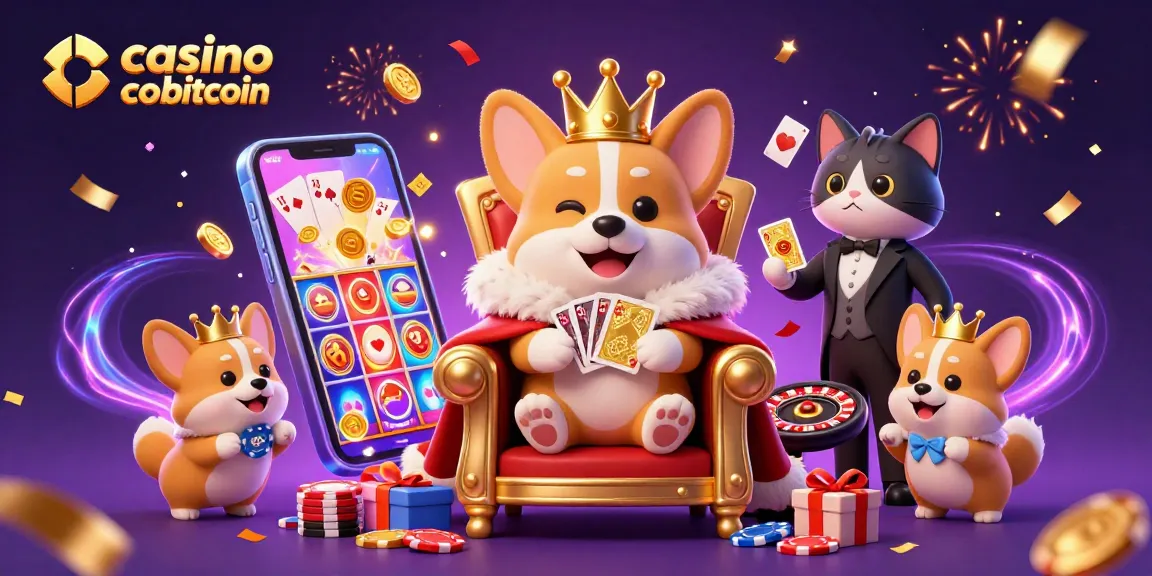 Gioca nel casino con bitcoin e vinci con divertenti slot e un'atmosfera celebrativa.