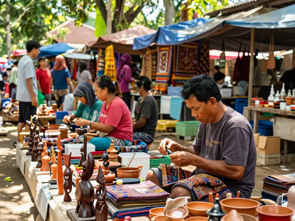 Support local crafts at https://rokok88.net with artisans creating handmade Indonesian products.