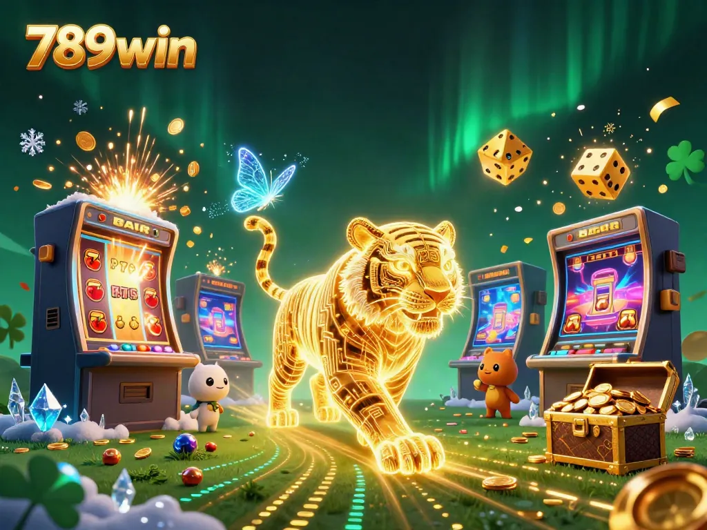 Experience thrilling wins with vibrant 3D casino visuals featuring 789win and dynamic gaming elements.