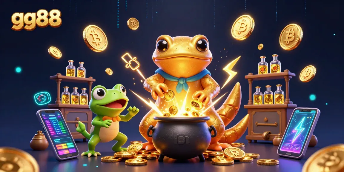 Engage with gg88's thrilling casino adventure featuring a magical alchemist scene.