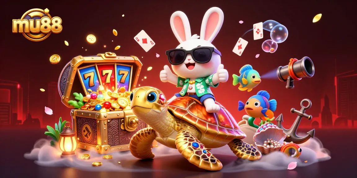 Experience thrilling gaming action at mu88 with vibrant characters and casino elements in an immersive scene.