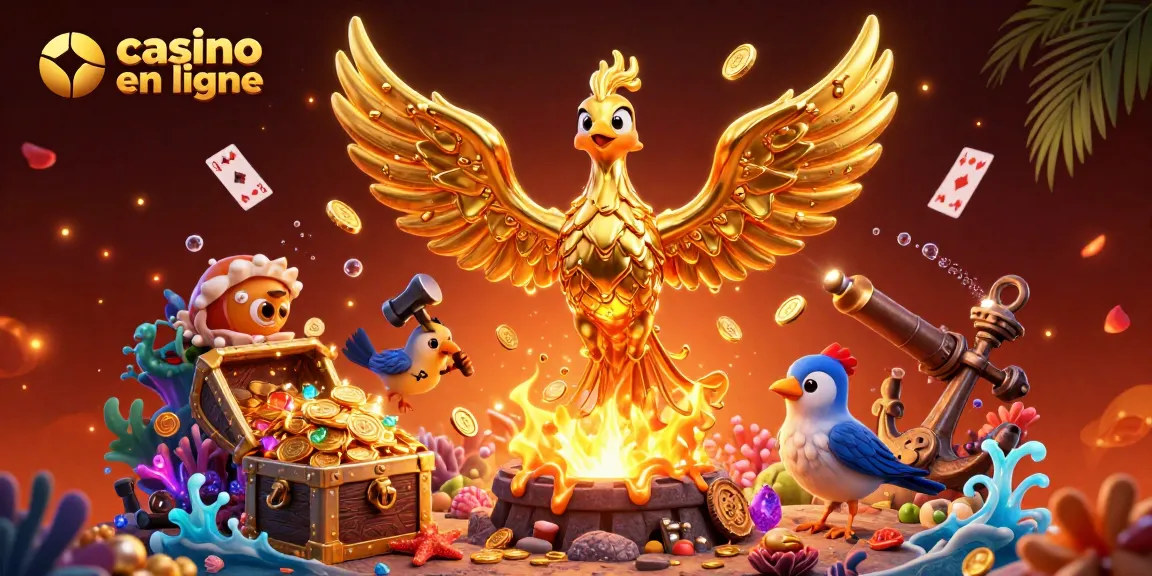 Jouez au casino en ligne avec des personnages colorés et des éléments de jeu captivants.