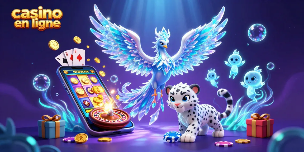 Bonus de casino en ligne interactif avec une ambiance magique et des personnages animés.