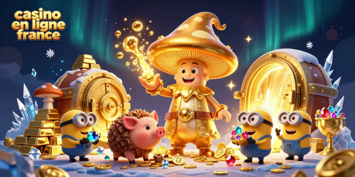 Profitez des jeux de casino en ligne France avec un mage magique et des trésors éblouissants.