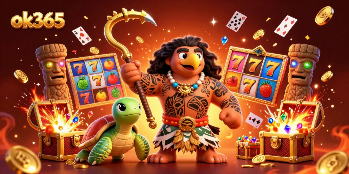 Play exciting slot games with ok365 and win big with vibrant characters and elements!