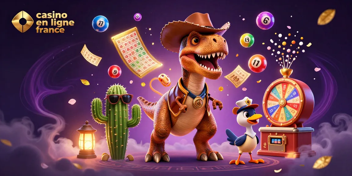 Casino en ligne France : Découvrez un T-Rex dynamique, des ballons de loterie et des effets éblouissants.