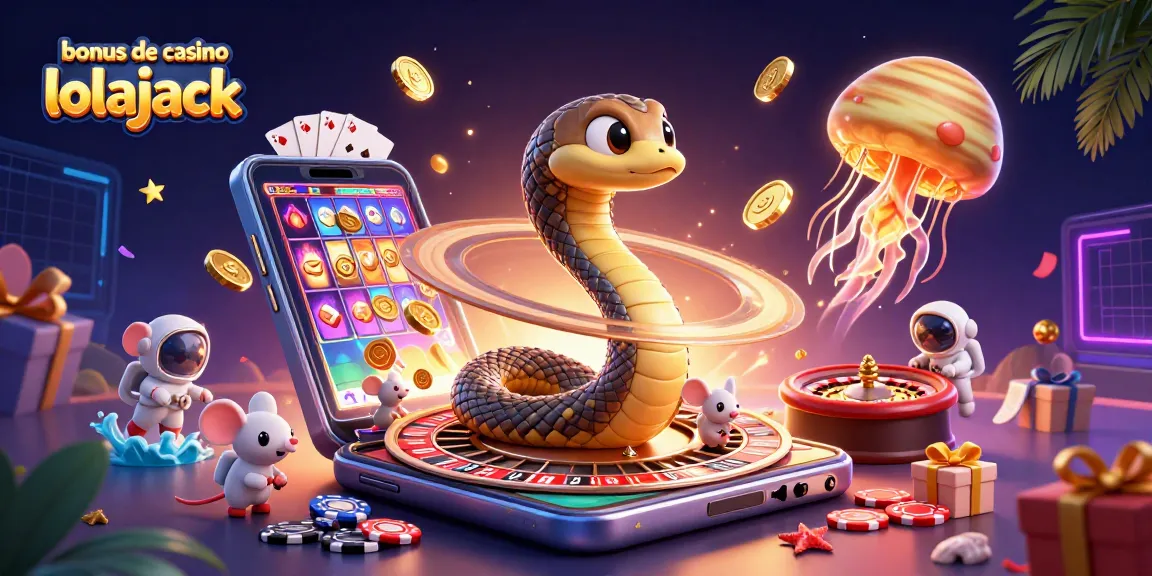 Experience the thrilling bonus de casino lolajack with cosmic games, exciting bets, and vibrant colors.