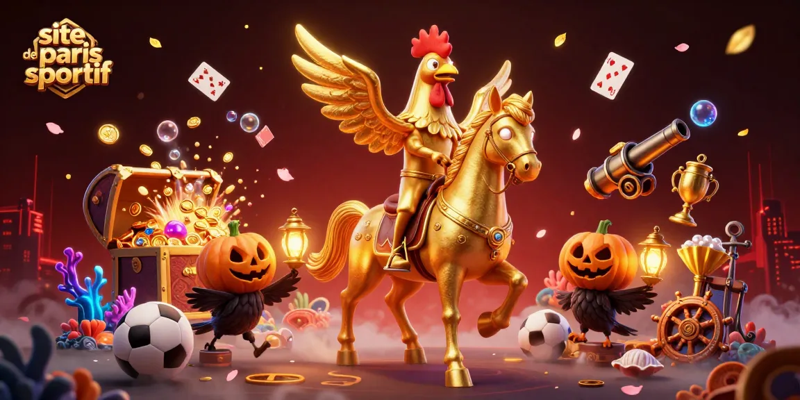Pariez sur un site de paris sportif avec des personnages captivants au milieu d'un casino féérique.