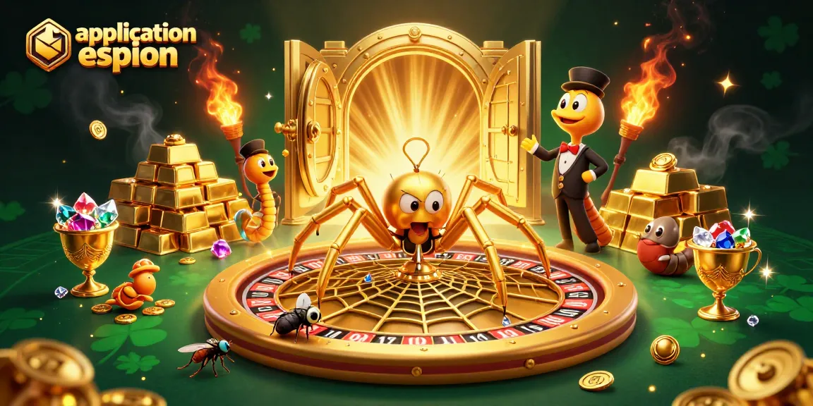Jouez à application espion dans un monde de casino vibrant rempli de trésors et de mises.