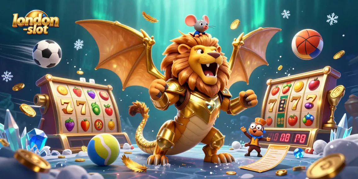 Experience thrilling wins at london-slot with dynamic slots featuring golden trophies and vibrant sports elements.