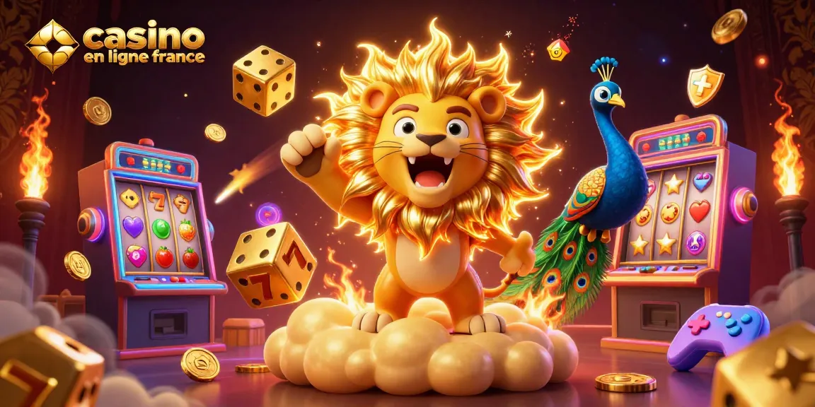 Plongez dans l'univers captivant du casino en ligne France avec notre illustration riche en émotions et en stratégie.